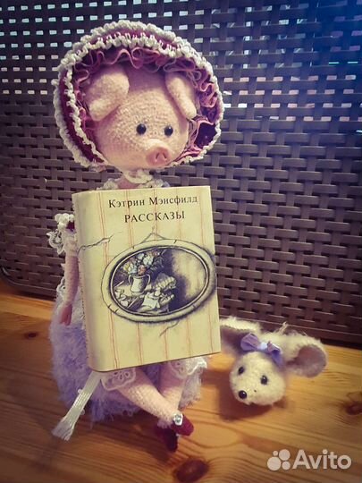 Книга в миниатюре Кэтрин Мэнсфилд Рассказы 1988г