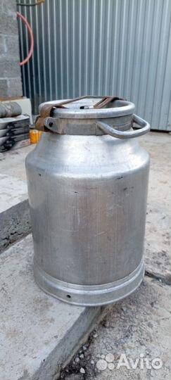 Фляга алюминиевая бу 40л