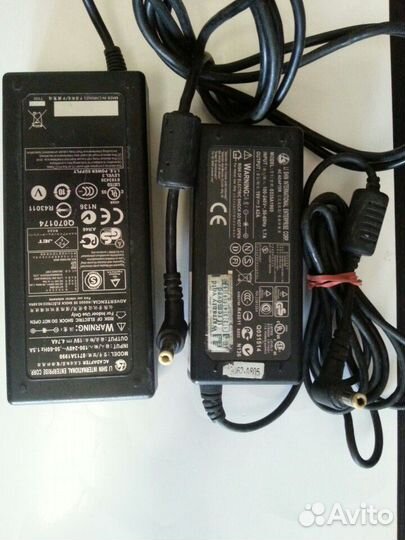 Зарядное устройство для ноутбука HP и других