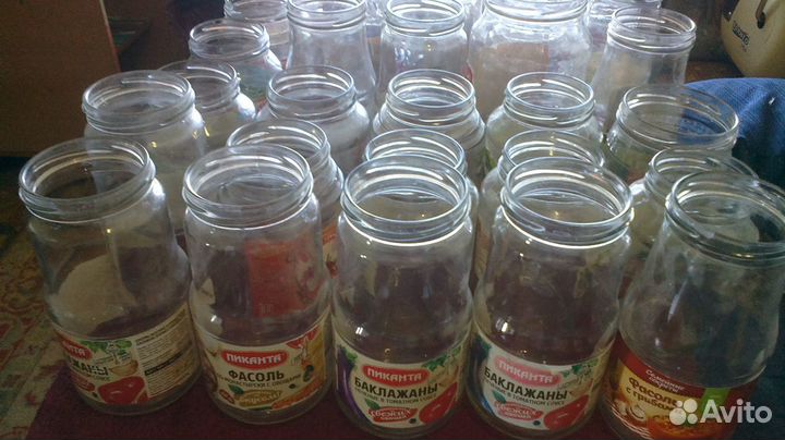 Стекляные баночки