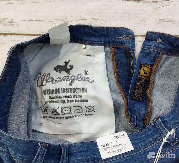 Джинсы мужские летние Wrangler новые