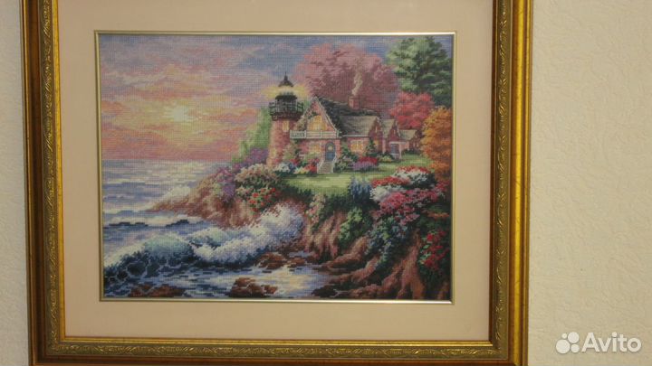 Картина вышитая крестом