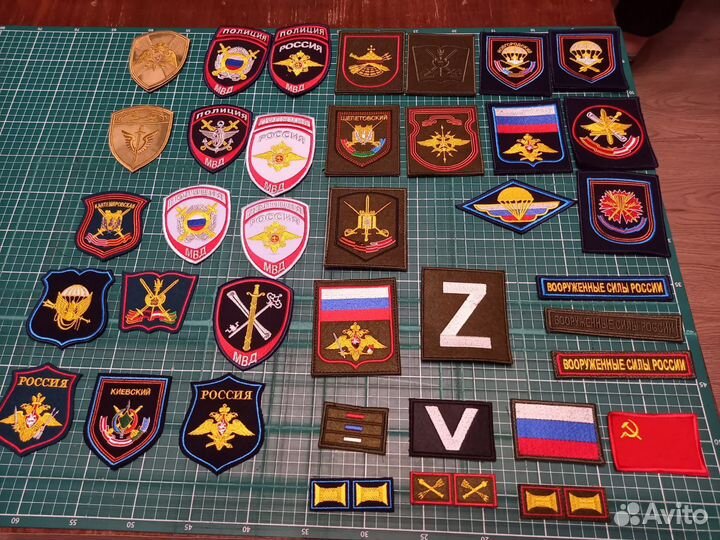 Нашивки патчи шевроны