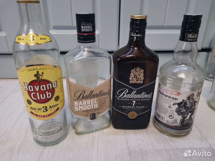 Бутыли из под алкоголя