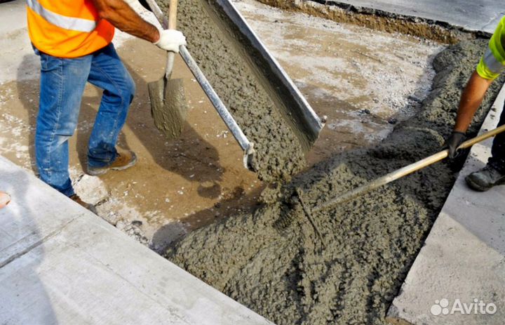 Пескобетон без добавок