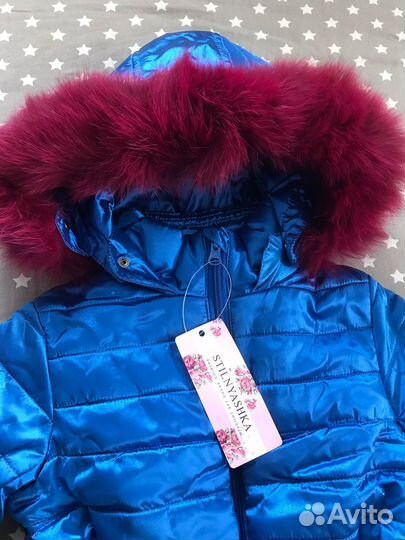 Зимний комбинезон для девочки (новый)