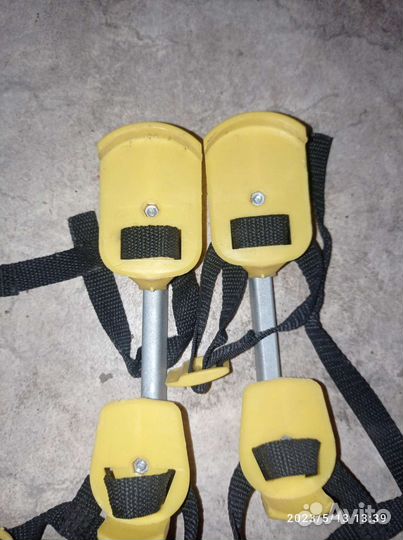 Коньки зимние детские двухполозные