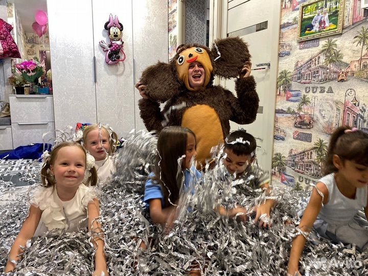 Костюм аниматора Чебурашка