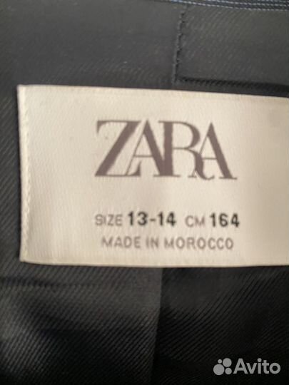 Костюм Zara для мальчика 13-14 лет 164см