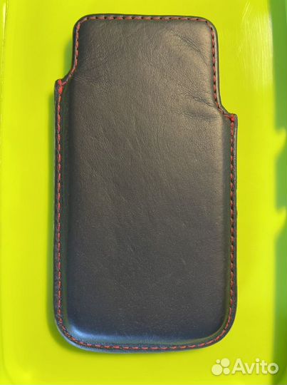 Чехол кожанный на айфон 5 Porsche