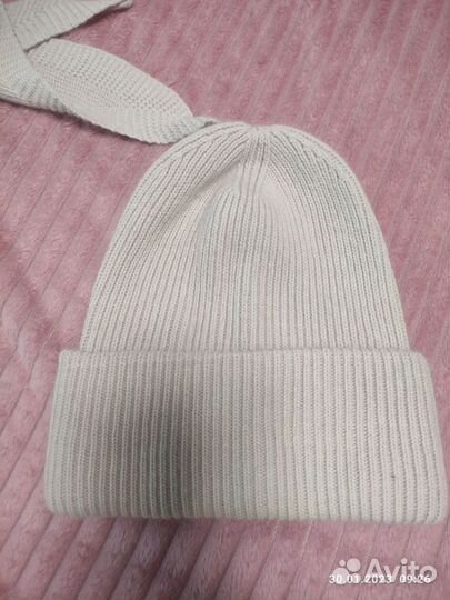 Женский шарф и шапка