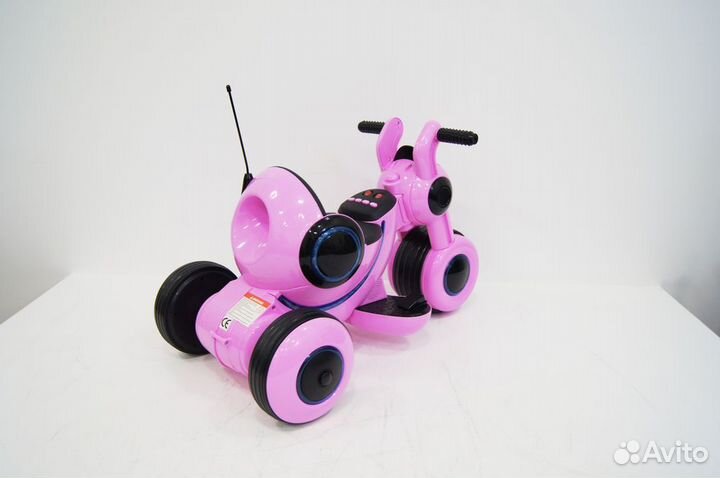 Электромотоцикл для детей трехколесный