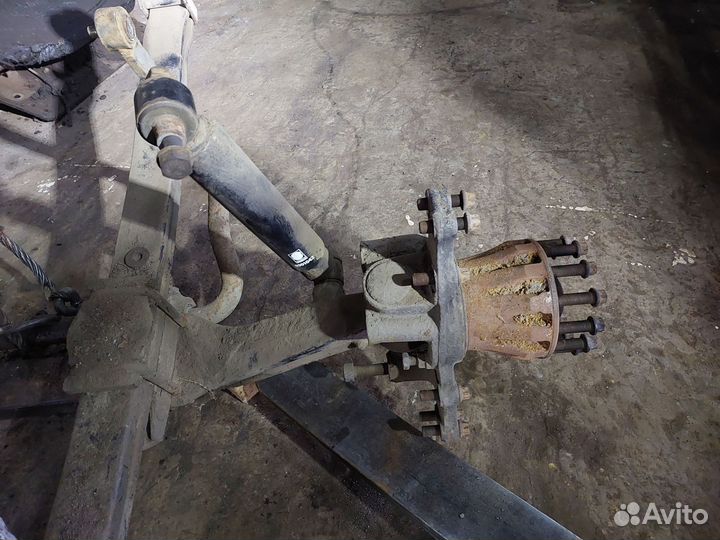 Передний мост MAN TGA 18.480 4*2 BLS