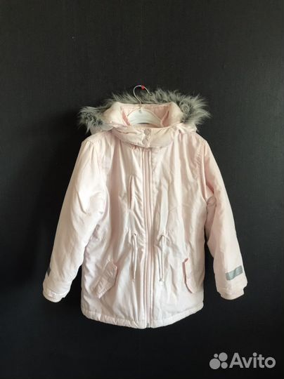 Куртка парка для девочки 110-120