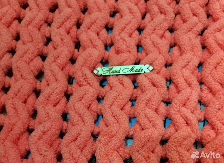 Плед детский вязаный 110*70
