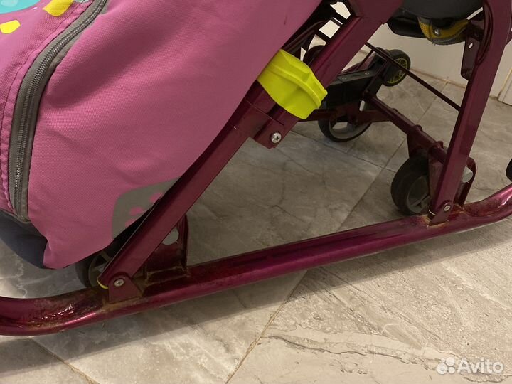 Санки коляска nika kids