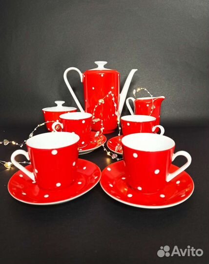 Кофейный сервиз фарфор kahla Германия