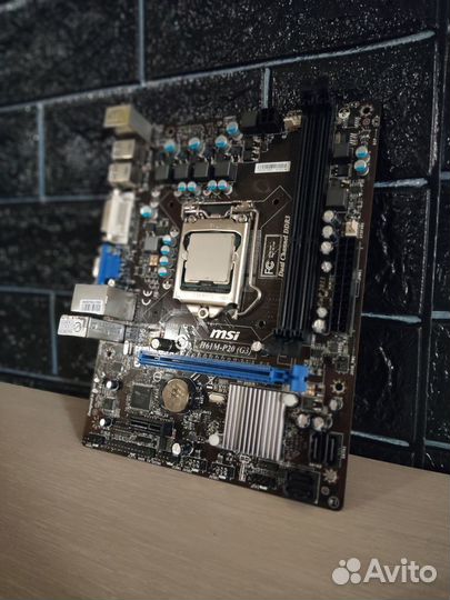 Материнская плата msi h61