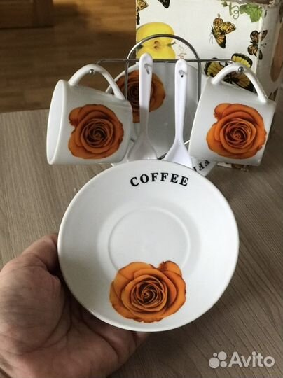 Кофейный сервиз на 2 персоны