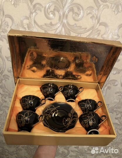 Набор кофейный сервиз