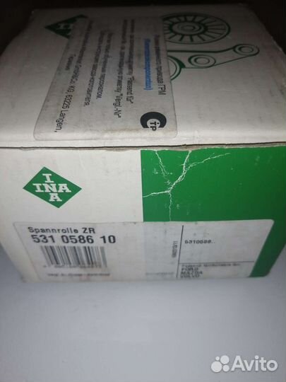 Ролик натяжной грм INA форд фьюжн 1,4 до 2005 года