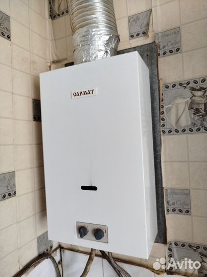 Газовый проточный водонагреватель бу