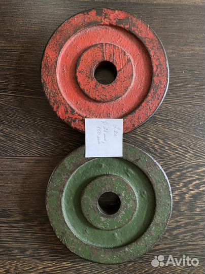 Спортивные блины для штанги 28 мм