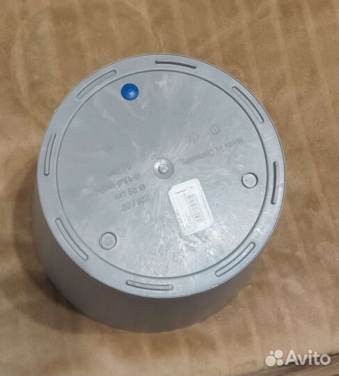 Пластиковый цветочный горшок 10 л под бетон