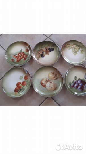 Хутченройтер фруктовые тарелки Германия