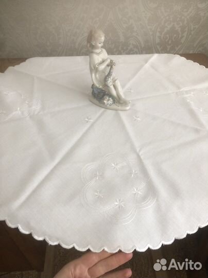 Скатерть винтаж антиквариат салфетки