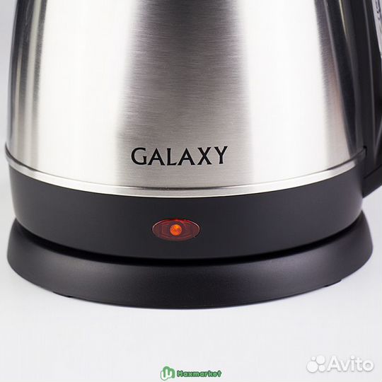 Чайник электрический galaxy GL0304, серебристый