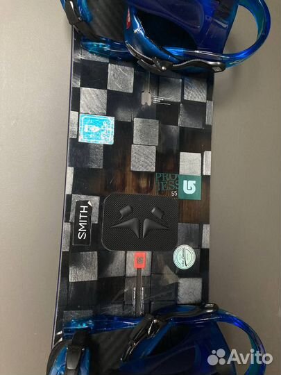 Сноуборд Burton process 155 + Крепления Ride