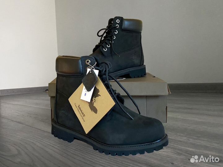 Ботинки Timberland 6 Inch Black Premium Boots