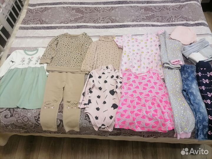Детские вещи пакетом на девочку
