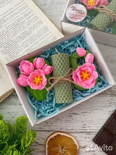 Мыло ручной работы 8 марта