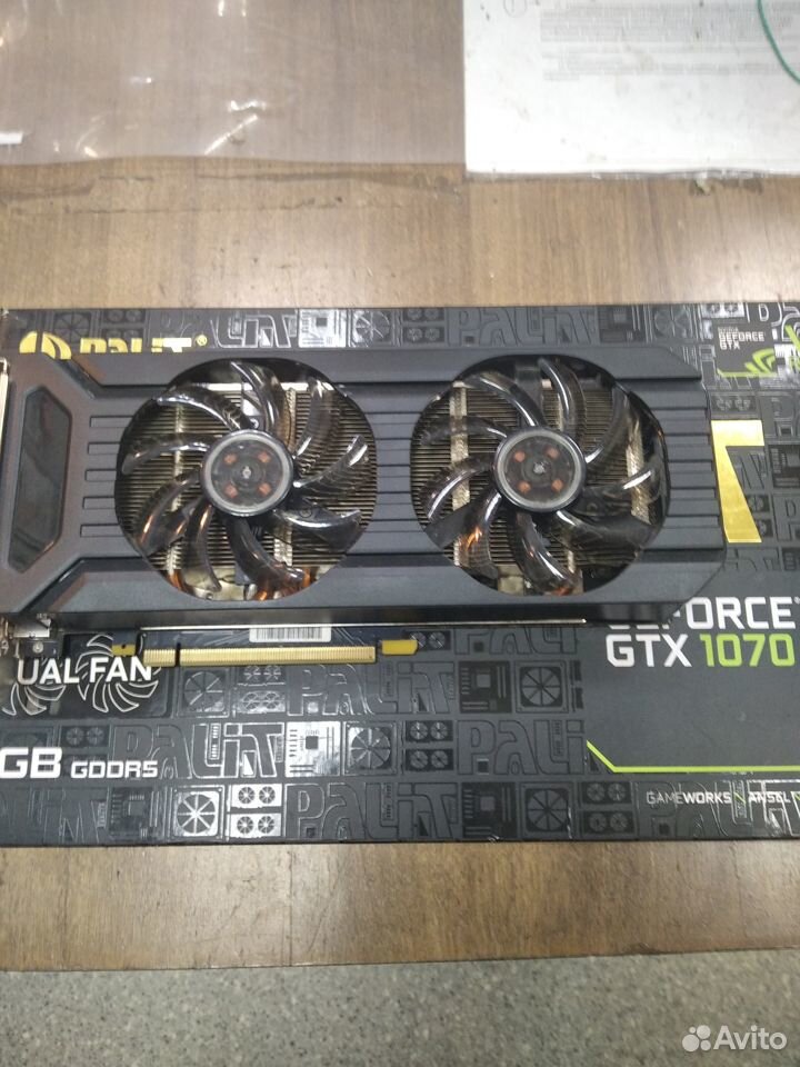 Видеокарта gtx 1070 8gb