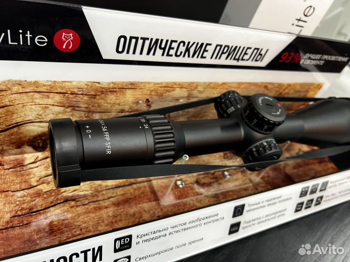 Оптический прицел для охоты MewLite 4-24x56 FFP IR