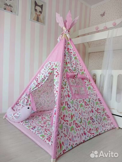 Новый вигвам для девочки