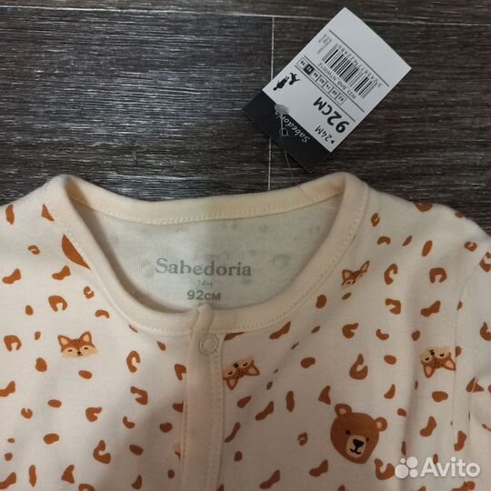 Пижама слипы новые 92