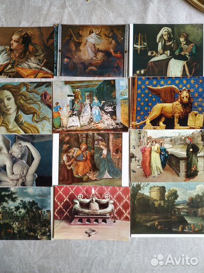 Итальянские открытки 60-х годов хх века. Искусство