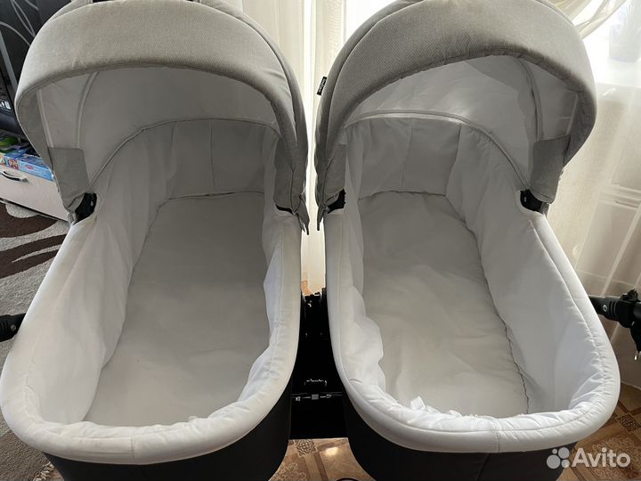 Коляска для двойни 2 в 1