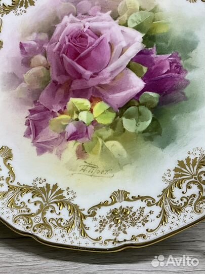 Антикварная тарелка. Royal Doulton, Англия