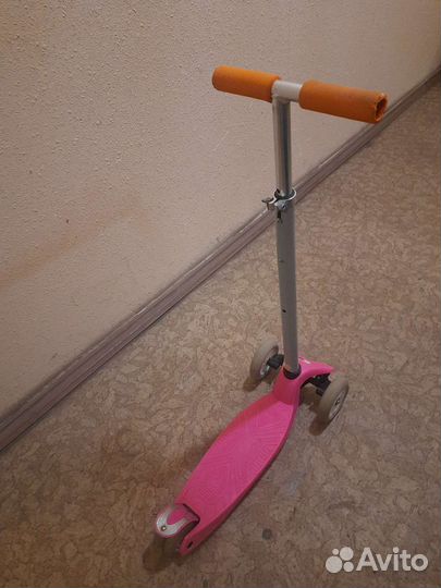 Самокат трехколесный детский