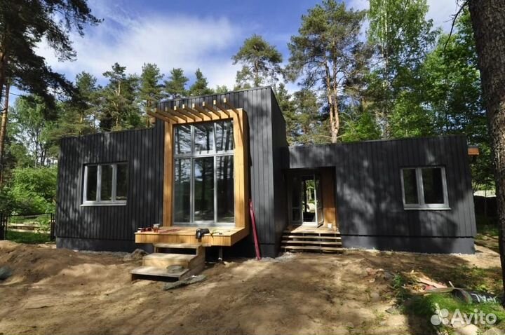 Строительство дома в современном стиле, под ключ