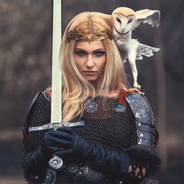 Костюм воительницы рыцарь викинг