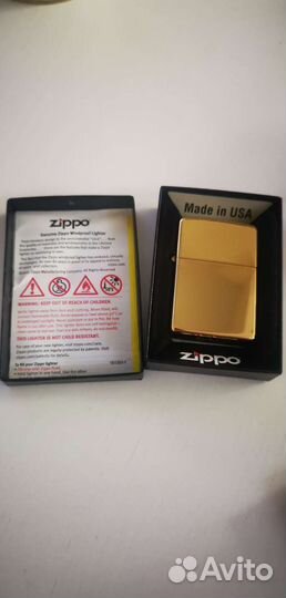 Зажигалка zippo оригинал новая