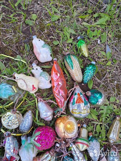 Елочные игрушки СССР