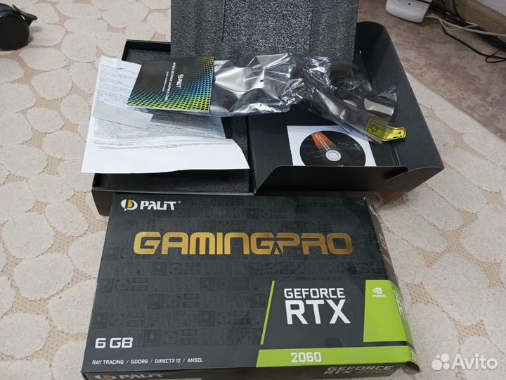 Видеокарта palit rtx 2060