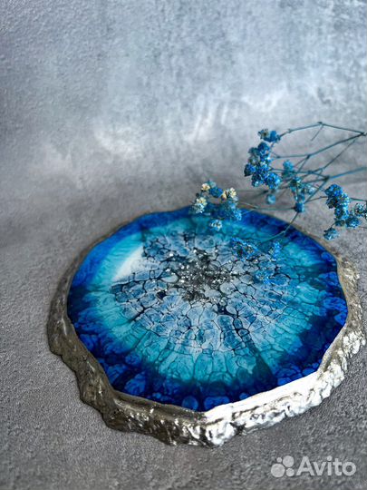 Подстаканник из эпоксидной смолы