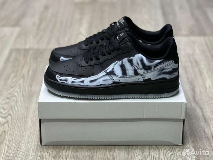 Кроссовки Nike Air Force 1 Skeleton Найк Айр Форс